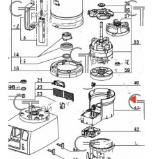 Вентиляционный дефлектор Robot Coupe для Robot Cook (39696)
